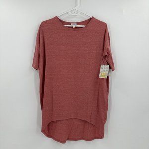 LuLaRoe | Sz XXS XS Pink Irma Tunic Casual Top